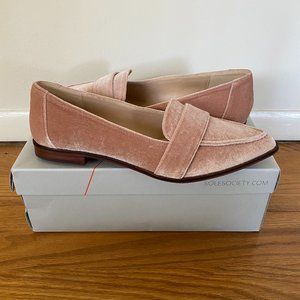 NIB Sole Society “Edie” Flats Loafers Pink size 9